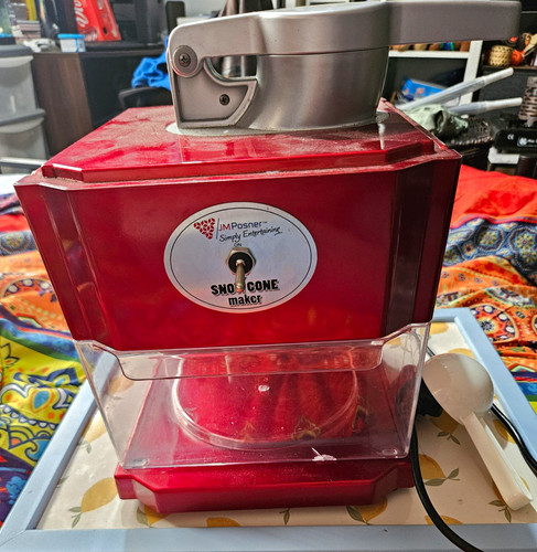 Posner snow cone maker ice - snow,