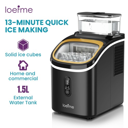 Loefme counter top ice maker - top,