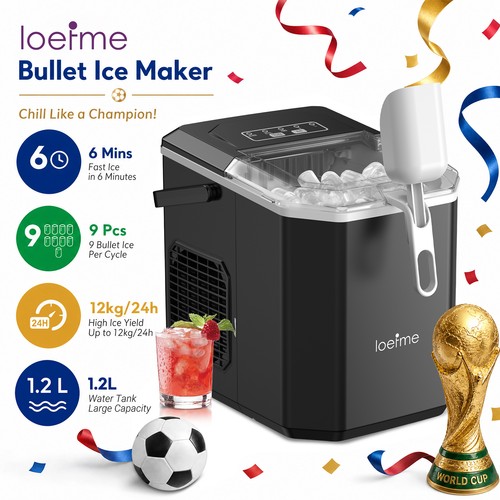 Ice maker machine - 1.2l,
