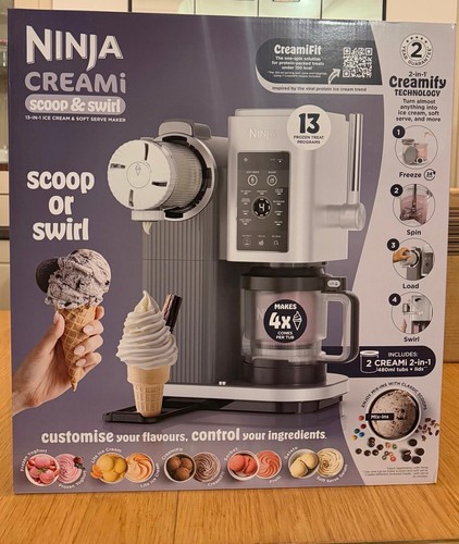 Ninja creami scoop swirl ice - ninja,