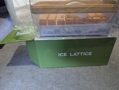 Ice lattice cube tray - lattice,