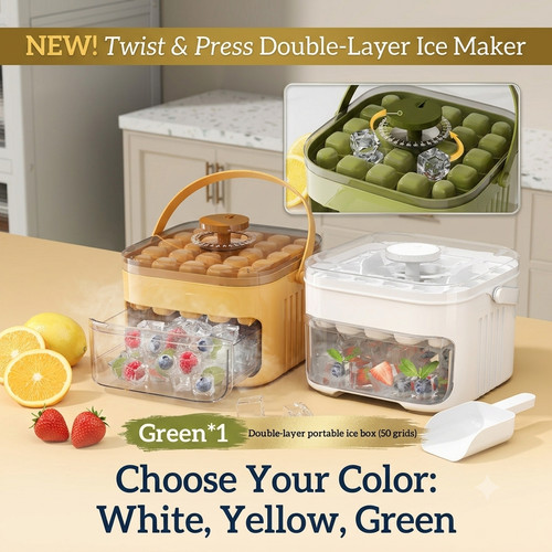 Grid ice cube tray - 50,