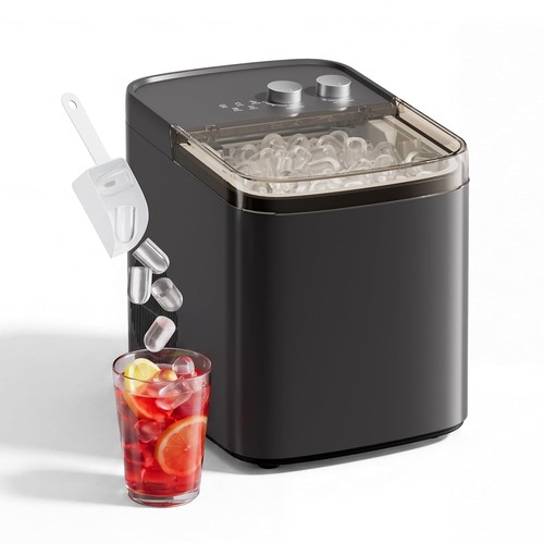 Ice maker scoop - w/, basket