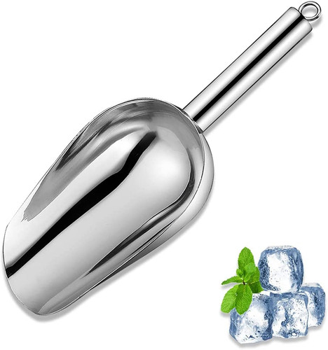 Metal ice scoop kitchen - ice,