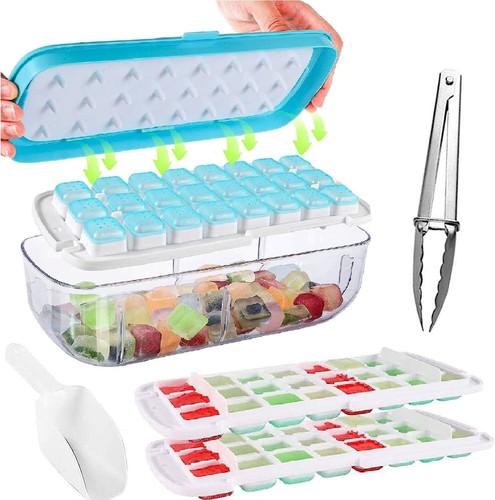Ice cube tray with lid - tray,
