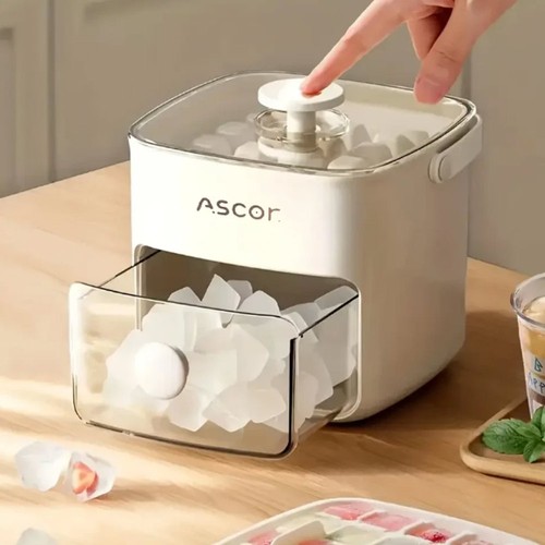 Ice cube tray press - cube, type